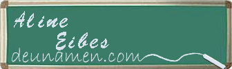 Aline Eibes Visitenkarte
